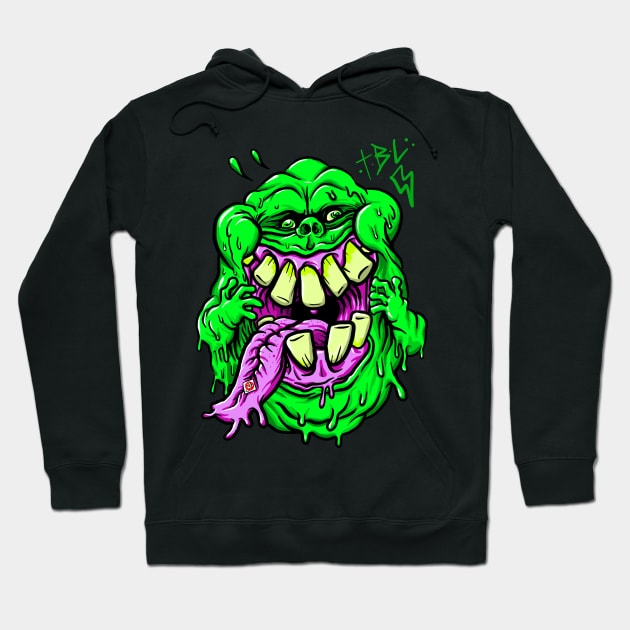 Slimer! Hoodie by Brownlazer